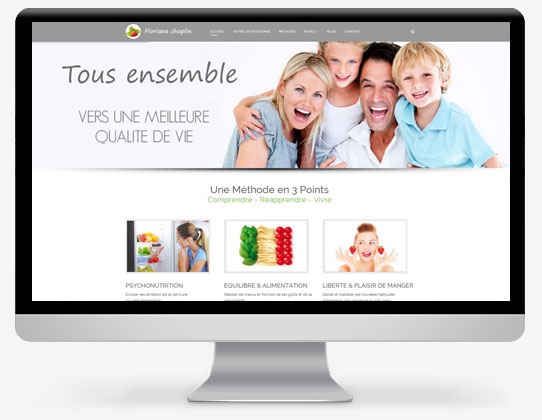 site-vitrine-dieteticienne-nutritionniste-lyon